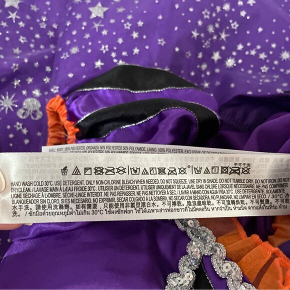 Disney Minnie Mouse Magical Witch Halloween Costume Girls 5/6 Parks Dress Up - Picture 7 of 9